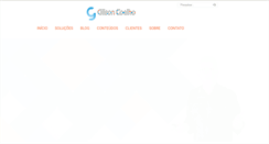 Desktop Screenshot of gilsoncoelho.com.br