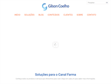 Tablet Screenshot of gilsoncoelho.com.br